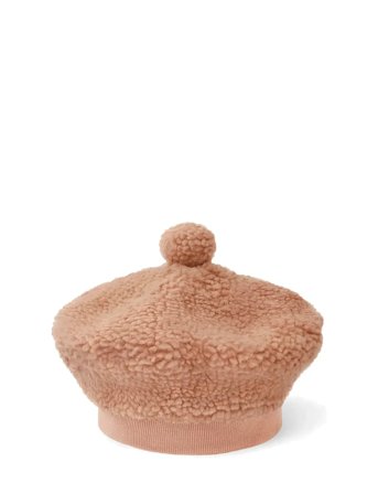 Liewood Poplar Pile Beret Hat - Pink - 7/8Y