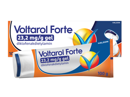 Voltarol Forte Gel 23,2 mg/gram, 100 g