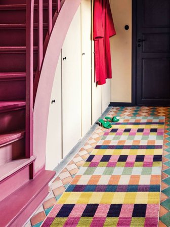 Flor 80X250 Small Multicolor Runner Rug