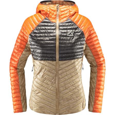 Haglöfs L.I.M Mimic Hood Women Women middle-layer synthetic jackets Beige S