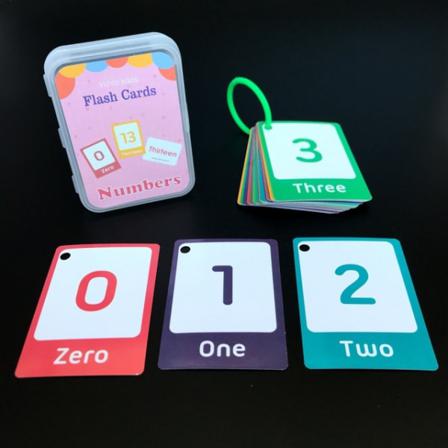Montessori Baby Lär dig kognitiva engelska Word Card Flashcards