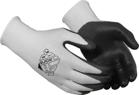 Guide Gloves 395 Handske PU, skärskydd B 8, Arbetskläder