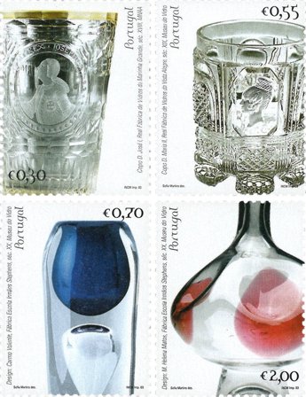 Portugal 2003 - Glasmuseum - Postfrisk sæt 4v