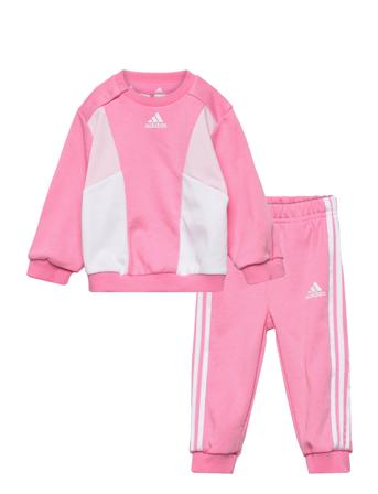 I 3S Cb Ft Jog Sets Sweatsuits Vaaleanpunainen Adidas Performance