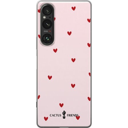 Yhteensopiva Puhelinkuori Sony Sony Xperia 1 V Cactus and Friends – HeartSprinkle