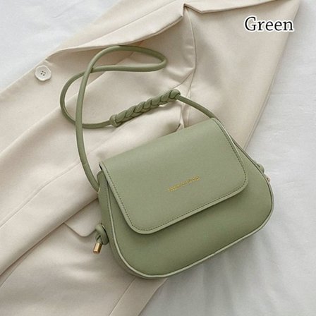 Messenger Olkalaukku Crossbody Laukku VIHREÄ