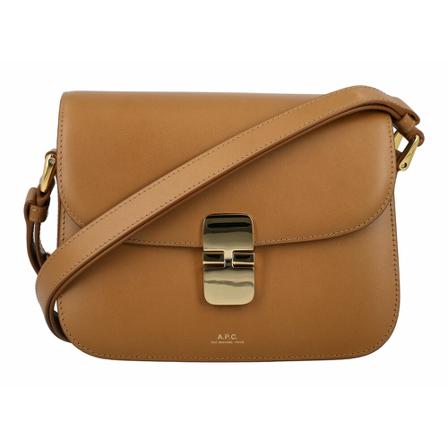 A.p.c. HandTas , Bruin , Dames , Maat: ONE Size Schoudertassen