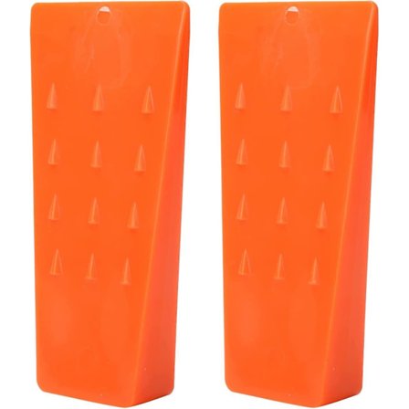 2-pack Trädfällningskilar i Plast för Motorsåg