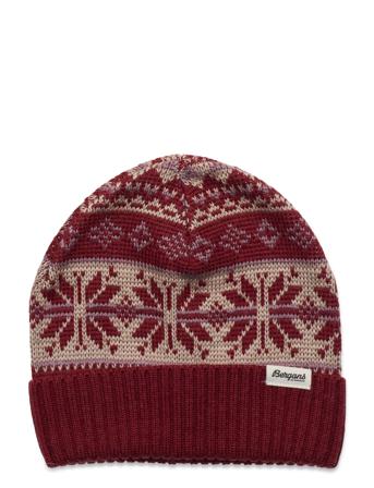Jacquard Beanie Accessories Headwear Multi/mönstrad Bergans