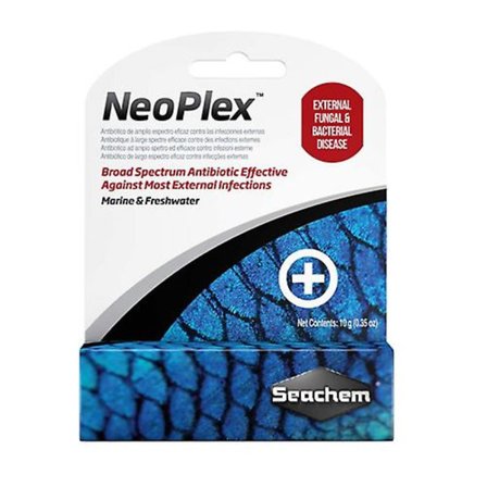 Seachem NeoPlex Broad Spectrum Antibiotic, 10 g (0,35 oz) (1 pakkaus)
