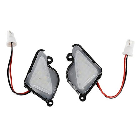 2x 6500k Hvide LED Under Sidespejl Lys Puddellampe Kompatibel med Skoda Octavia Mk3 5e 2012-201 Db