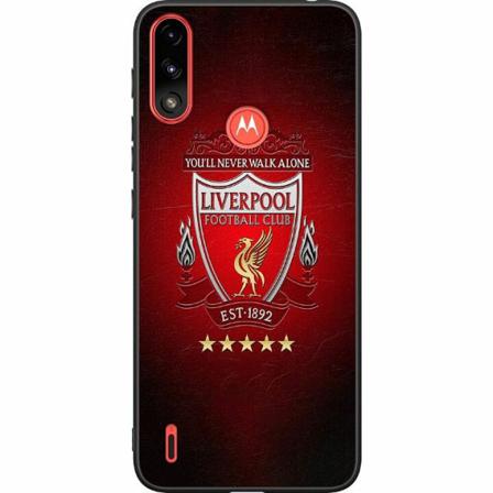 Motorola Moto E7i Power Svart Skal Ynwa Liverpool