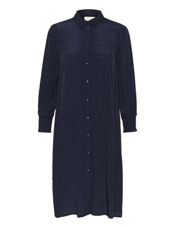 Kalissa Shirt Dress Navy Kaffe