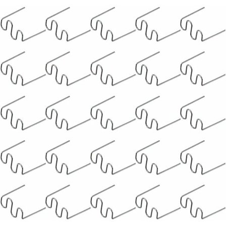 500 st Electrode Hot Nail Reparationsmaskin Plast Svetsning Hot Nailer 0.8mm