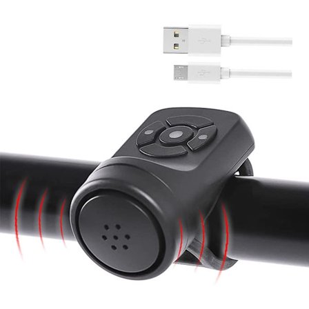 Elektrisk cykelhorn, elektronisk cykelklokke, 140DB cykelhorn til voksne,