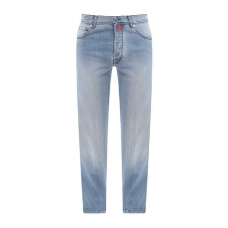 Kiton, Jeans Blauw, Heren, Maat:W32
