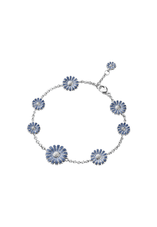 Georg Jensen DAISY armband Dam Blå ONESIZE