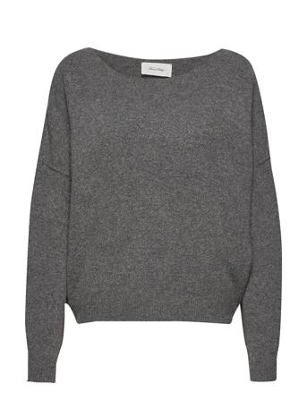 Damsville Pullover Striktrøje Grå American Vintage