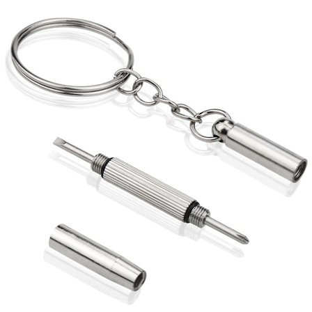 Mini-skruvmejsel för glasögon, skruvmejsel för glasögon, miniskruvmejsel för reparation av glasögon, solglasögon, klockor, telefoner etc.