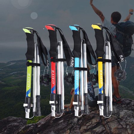 Walking Justerbar Trekking Pole Stick