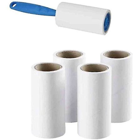 Luddvals 4 Påfyllningar Tar Bort Djurhår Damm Ludd