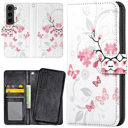 Samsung Galaxy S23 Plus - Plånboksfodral/Skal Naturligt Mönster