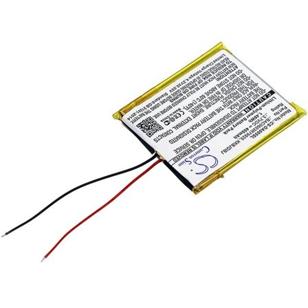 Mediasoittimen akku Creative Zen 4GB, Zen ZN-Z4G-BK, Zen ZN-Z8G-BK ja muihin.