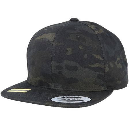 Yupoong - Camo snapback Keps - Multicam Black Camo Snapback @ Hatstore
