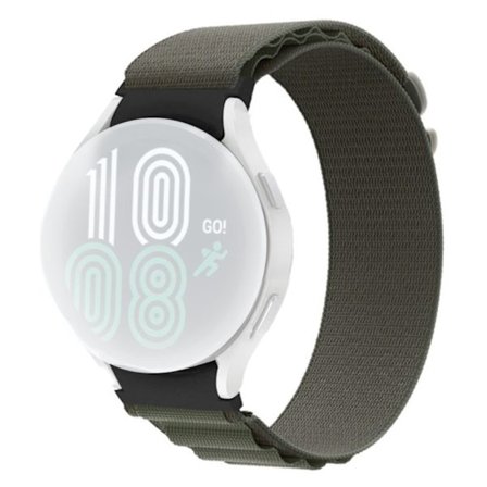 Samsung Galaxy Watch 5 / 4 nylon G-krog stil spænde urrem - Grøn