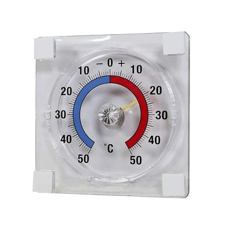Termometer Klistra På Fönster