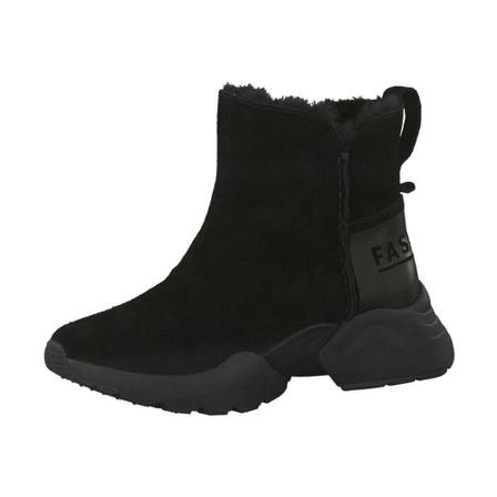 Tamaris, Booties Flats Black Uni Czarny, Kobieta, Rozmiar: 39 EU