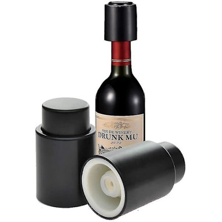 Vinflaskeprop, Vakuumprop til Vin, Genanvendelig Vakuumforsegler