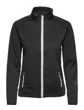 Lds Arden Softshell Jacket Black Abacus