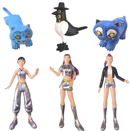 Anime Kpop Demon Hunters Figurmodell Leketøy Tegneserie Gaming Periferiutstyr Skrivebordsdekorasjon Samling Figurer Modellleketøy Til Barn Gave[ZHE]