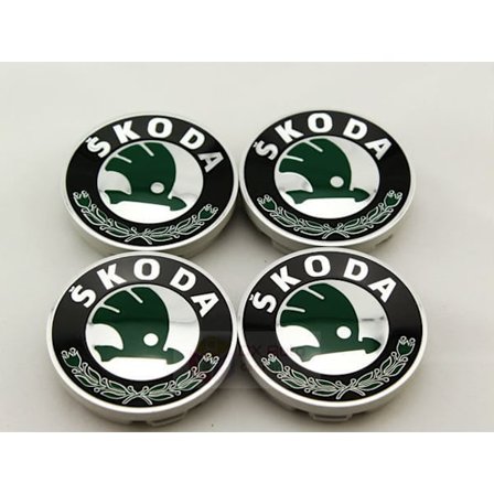 SK04 - 60MM 4-pakksenter dekker Skoda