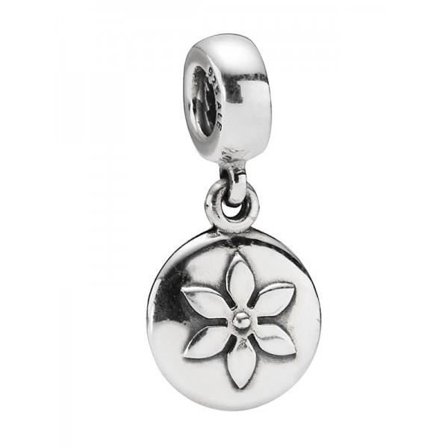 Berlock - Pandora - Moments 790522 - Silver - Blomma - Kvinna