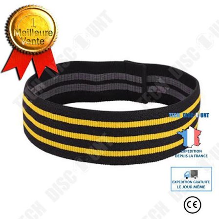 Motståndsband - TD - Yoga Pilates Band - Gul - Praktisk - Fitness