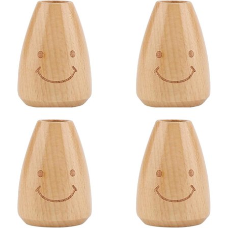 Tandpetarehållare i Trä, Tandpetarebox, Tandpetare Dispenser, 1.88*1.33*0.43 tum, Trä Tandpetare