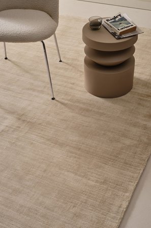 Jotex - Viskoseteppe Bomull/Viskose/Viskose/Bomull Champagne ANELA - Kjøp Viskosetepper hos Jotex