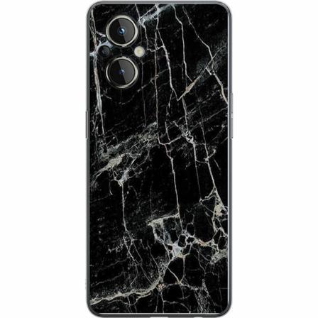 Oneplus Nord N20 5g Genomskinligt Skal Marmor Svart