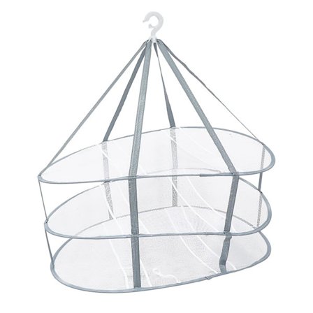 Sammenleggbart klesstativ sammenleggbart tørkestativ mesh tørkenett sammenleggbar kleskurv