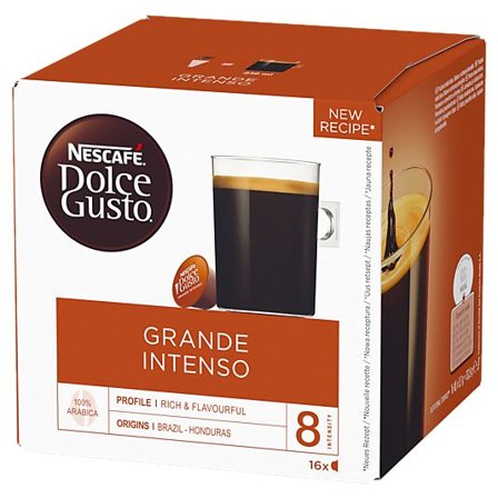 NESCAFÉ DOLCE GUSTO KAFFEKAPSEL GRANDE INTENSO 16STK
