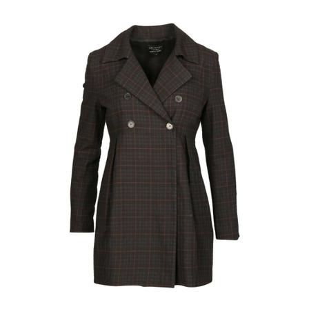 Alessia Santi, Double-Breasted Coats Bruin, Dames, Maat:S