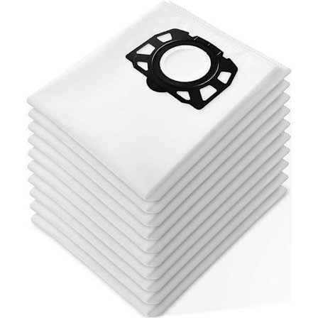 20 støvsugerposer for Kärcher 2.863-006.0 fiberduk filterposer 487 wd4 wd5 wd6 wd5p wd6p premium mv4 mv5 mv6
