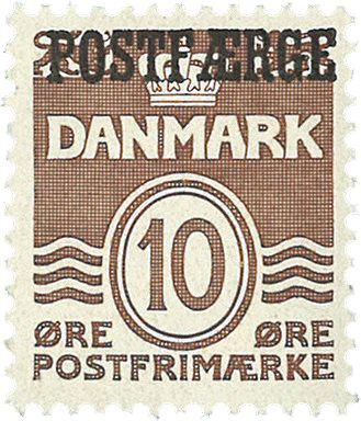 Danmark - Postfærgemærke AFA 21 - Postfrisk