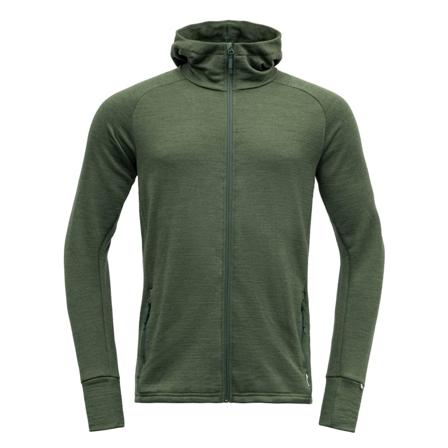 Devold Nibba Man Jacket W/Hood Men Mid layer tops Green XXL