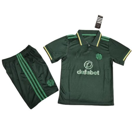 23-24 Celtic mörkgrön anpassad träningsdräkt kortärmad tröja T-shirt