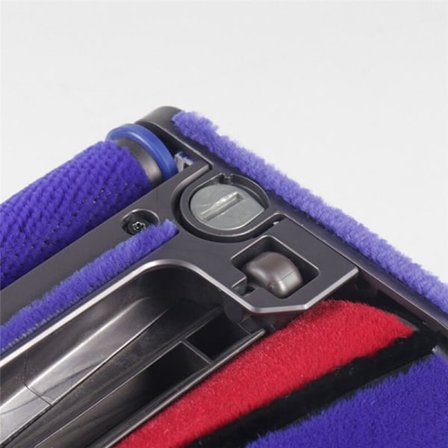 Mjuka Plyschremsor för V6 V7 V8 V10 V11 Dammsugare, Mjuk Rullhuvud Ersättningstillbehör, Reservdelar, 2 Set