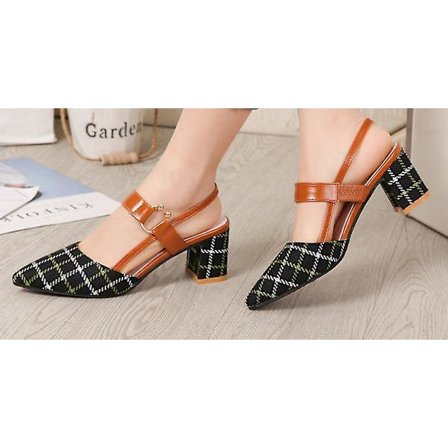 Lady New Hollow Grova Sandaler, Högklackade Pumps Shoe