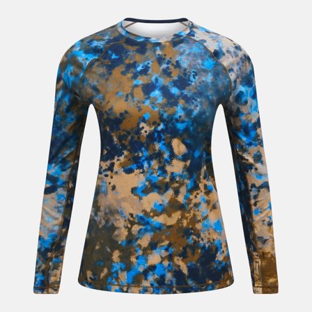 Peak Performance - Spirit Crew AOP Synthetic Baselayer Damen